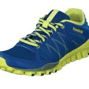 Reebok realflex train yellow green  on sale!!